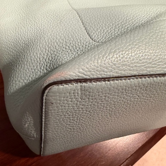 Kate Spade Harlow Soft Teal Leather Tote - Picture 9 of 13